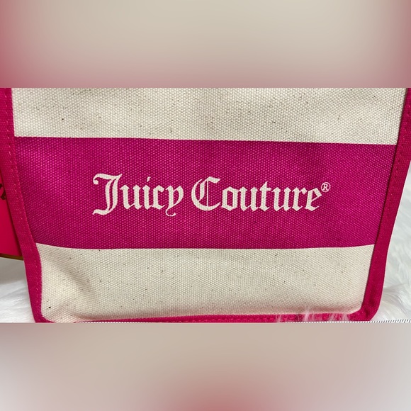 Juicy Couture Cute Canvas Mini Tote Bag - Picture 2 of 4
